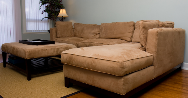 steam clean suede sofa