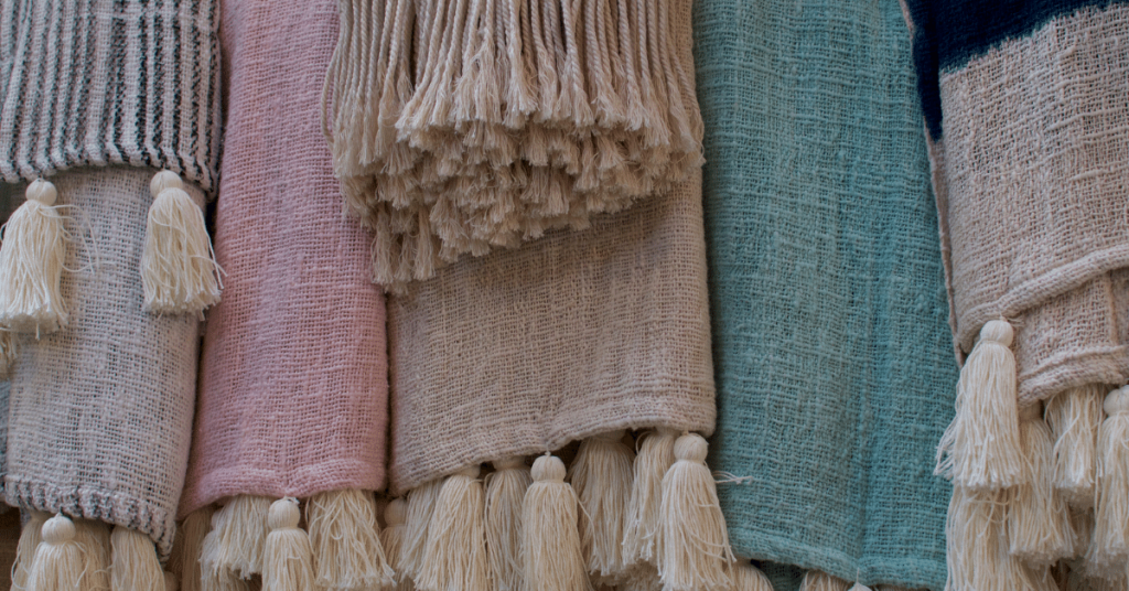 Bohemian style pastel rugs