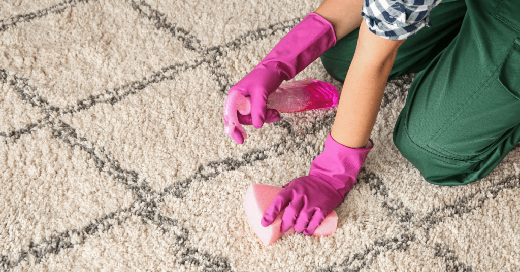 Clean a Carpet with Vinegar