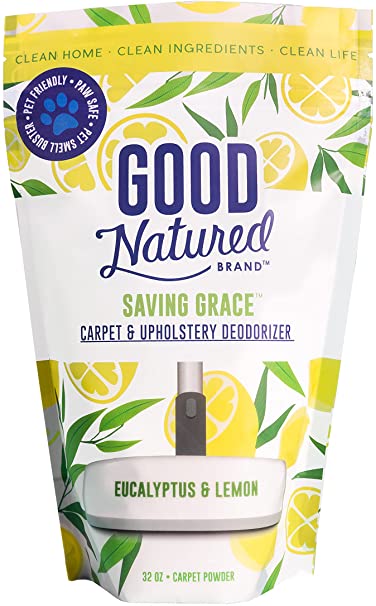 Good Natured Brand Saving Grace Carpet & Upholstery Deodorizer in Eucalyptus & Lemon