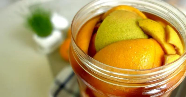 Homemade Citrus-Enzyme Cleaner