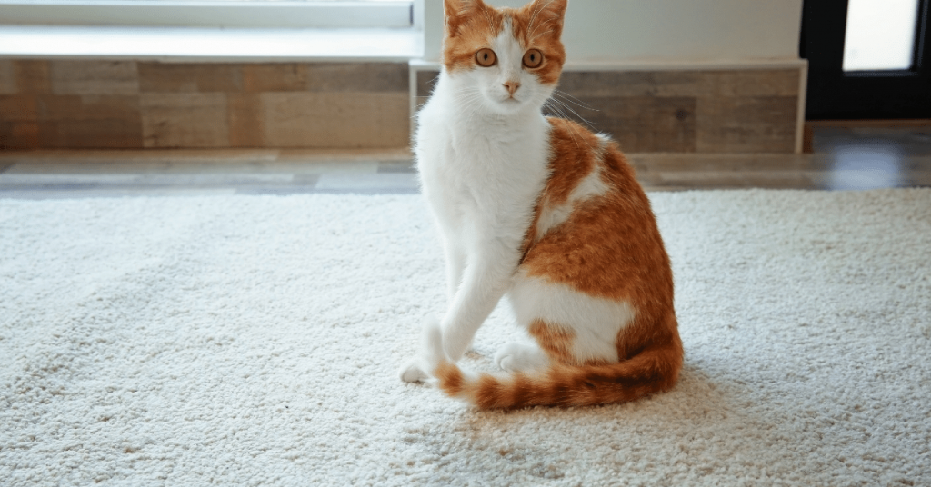 How to Remove Cat Pee on Carpet