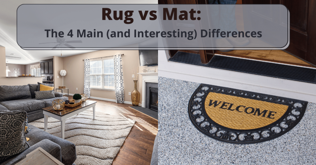 Rug vs Mat