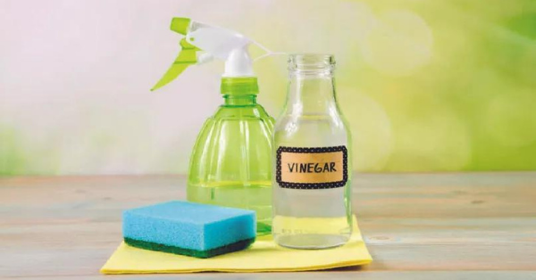 Using vinegar
