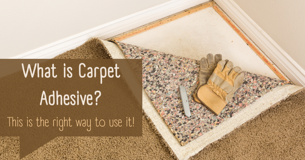 What is Carpet Adhesive