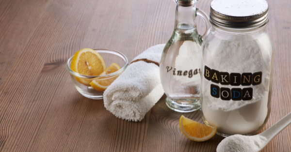 baking soda lemon vinegar