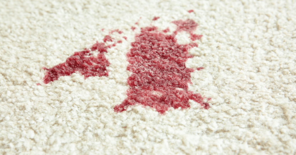 blood stains on carpet