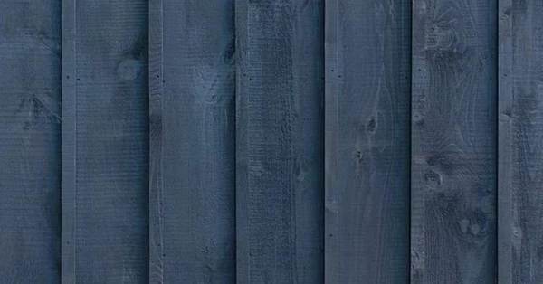 blue wooden walls
