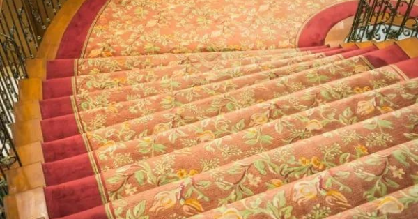 carpet on stairs