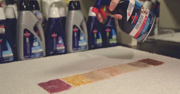 cleaning agent for different types of carpets
