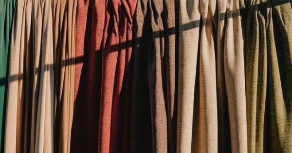 curtains in different colors