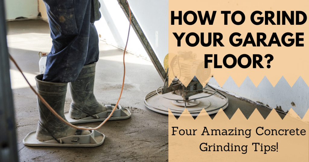 How to Grind Your Garage Floor