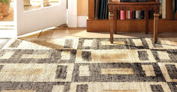 jute rug sun